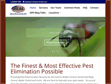 Tablet Screenshot of americanextermination.com